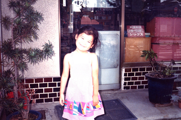 昭和59年（4歳）母が左半身不随になる