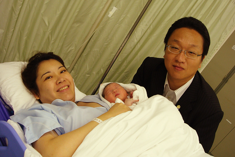 平成23年（31歳）長女を出産